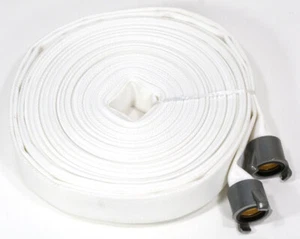 100FT x 1-1/2" Inch Wildland Forestry Fire Hose Aluminum Quick Connect Couplers - Picture 1 of 1