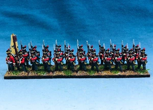 15mm Napoleonic WGS Painted British 3RD REGT EAST KENT (24 figures) NBA1-2 - Picture 1 of 10