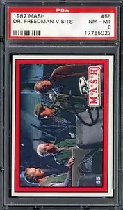 1982 DONRUSS MASH #55 A VISIT FROM DR. FREEDMAN PSA 8 *DS15196 - Picture 1 of 2