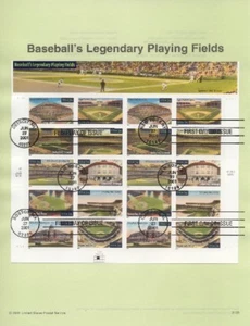 #0132 Legendäre Spielfelder #3510-3519 Souvenirseite - Bild 1 von 1