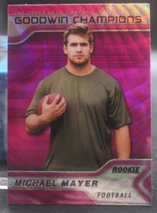 Michael Mayer (Notre Dame/RC) - 2023 Goodwin Champions Pink Wave #P23 - Picture 1 of 1