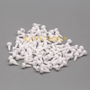 100PCS Liquid chromatography column plug 1/16HPLC consumables PP plastic white - Picture 1 of 1