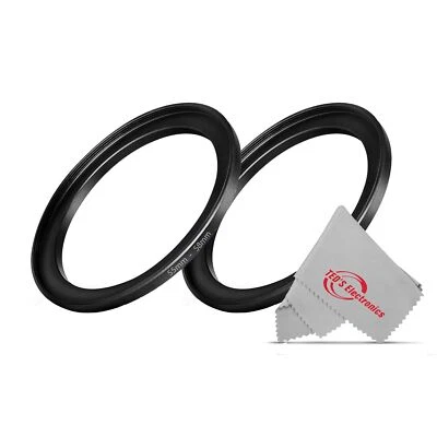 2x 55-58MM Step-Up Ring Adapter 55mm Thread Lens to 58mm Lens Accessories - Image 1 of 3