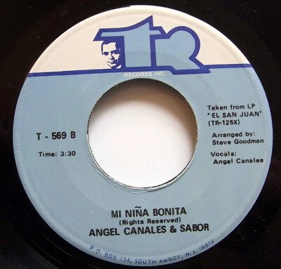 Angel Canales & Sabor 45 Ana Isaoco Mi Nina Bonita TR Latin Salsa VG++ - Image 1 of 3