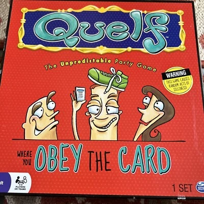 Quelf Board Game The Unpredictable Party Game Where You Obey The Card Complete - Image 1 of 4