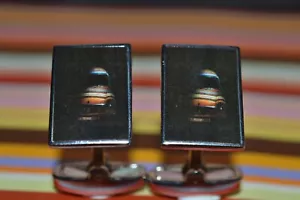 Paul Smith Hommes Rayé Mini Boutons Manchette Tout Neuf - Photo 1/5