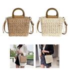 Straw Woven Handbag Handwoven Casual Bags Wallet for Dances Vacation Parties