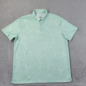 Apt. 9 Premier Flex Polo Mens 2XLT XXLT Green Performance Short Sleeve Shirt - Picture 1 of 7