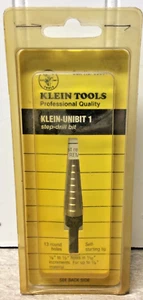 Klein Tools Unibit #1 Step Drill Bit 1/8" to 1/2" New - Bild 1 von 2