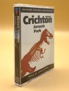 Jurassic Park von Michael Crichton gekürztes Kassettenhörbuch 1991, spielgeprüft - Bild 1 von 4