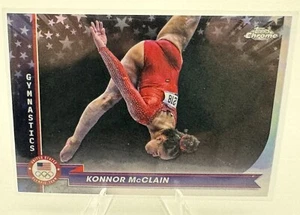 Konnor McClain 2024 Topps Chrome U.S. Olympic Team Hopefuls Gymnastics #139 - Picture 1 of 2