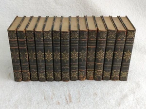 Devonshire Edition of THE WORKS OF CHARLES KINGSLEY 14 Vol Set #410/466 Leather - Picture 1 of 24