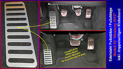 Ford Mustang 6 VI Fußstütze Fußablage Footrest Blende Pedal NEU • 30.55€