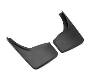 2014-2019 GMC Sierra Front Molded Black Mud Flap Guard Kit new GM OEM Accessory - Picture 1 of 3