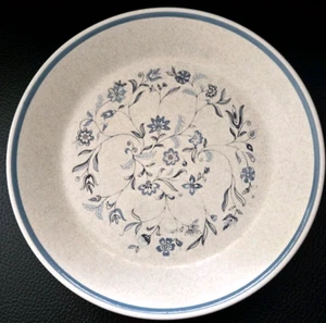 SET OF 4 LENOX TEMPERWARE BLUE BREEZE BREAD PLATES 6 3/8" - Picture 1 of 2
