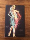 Mutoscope Card By Zoe Mozert 'Get A Wiggle On' Vintage 40S Pinup Gga 5.25X3.25"