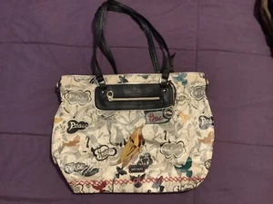 Sakroots Tote Large Purse. The Sak, Peace Nature Happy & Free Birds - Picture 1 of 11