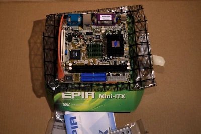 Genuine VIA EPIA-5000 mini-ITX Mainboard (SBC) - Image 1 of 4