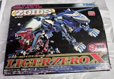 Zoids Liger Zero X EZ-054 Tomy 1/72 Model Kit 2001 w/ Box Parts Stickers - Image 1 of 4