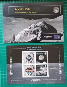 2019 Isle of Man 50th Anniversary One Small Step Apollo 50 Card/Pack - Picture 1 of 5