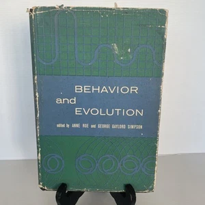 Behavior and Evolution 1958 Anne Roe, George Gaylord Simpson, Hardcover Vintage - Picture 1 of 18