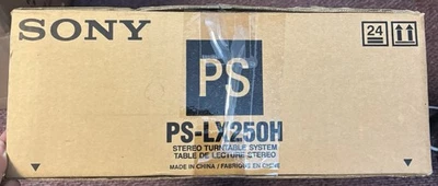 Sony PS-LX250H Stereo Automatic Turntable System NIB - Image 1 of 3