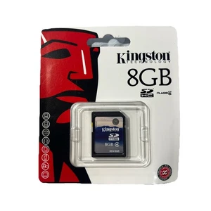 Kingston 8 GB Class 4 – SDHC-Karte – (SD4/8GB), NEU - Bild 1 von 2