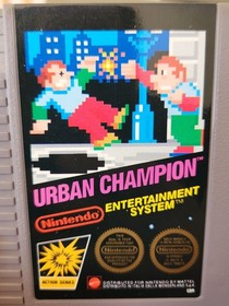 Urban Champion - Nintendo NES - UK PAL-GBR - With rare manual & Nintendo sleeve