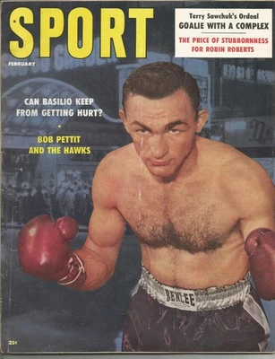 Revista SPORT Febrero 1958 Carmen Basilio Elgin Baylor Robin Roberts Quiosco Foto 1 de 2