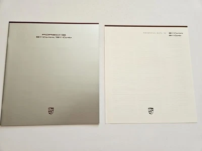 PORSCHE 911 CARRERA TURBO FOLLETO DE VENTAS 1988 1989 Foto 1 de 4