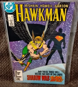 HAWKMAN #10 NM  1987 DC Comics - John Byrne cover - Superman appearance - Picture 1 of 1