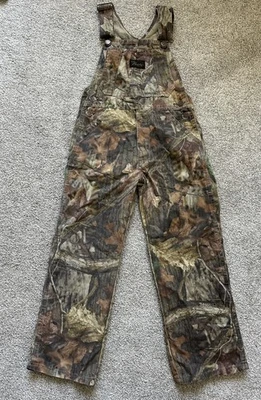 Vintage Liberty Realtree Camouflage Youth size 8 Hunting Bibs Overalls  - Image 1 of 4