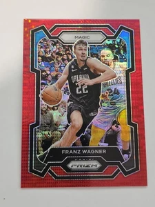2023-24 Prizm Basketball Red Seismic Franz Wagner Orlando Magic 001/299 Nr. 1 - Bild 1 von 17