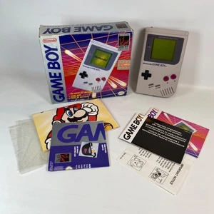 Original Nintendo Game Boy Handheld System komplett in Box CIB Konsole - GETESTET - Bild 1 von 19