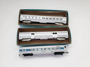 ATHEARN IN MINIATUR 3 ZUGWAGGONS BOX FEHLEN/DEFEKTE BOXEN - Bild 1 von 11
