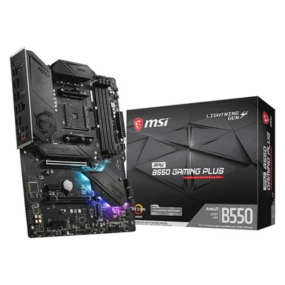 Scheda Madre MSI MPG MSI MPG B550 Gaming Plus ATX DDR4 AM4 AMD AM4 AMD AMD B550M - Immagine 1 di 4