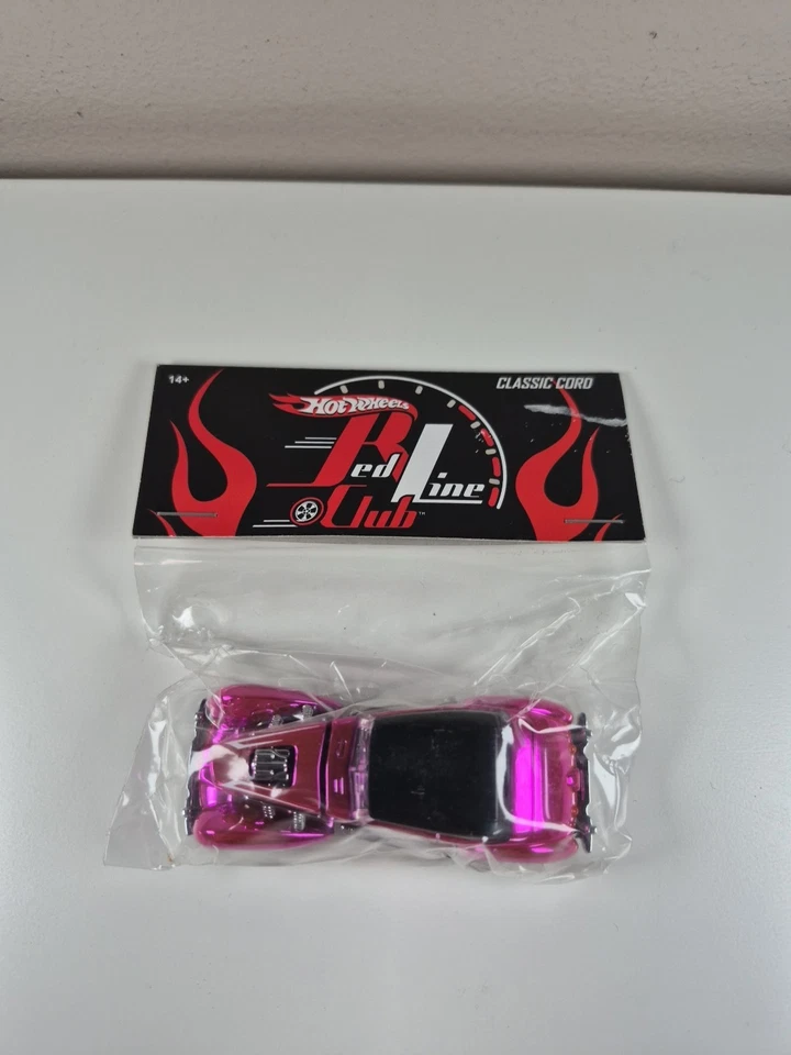 Hot Wheels RLC Redline Club Pink Party Classic Cord A19 - Image 1 of 4