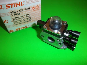 STIHL FS55 FC55 FS45 FS46 FS55R CARBURETOR  CIQ S186A 41401200619 OEM - Picture 1 of 4