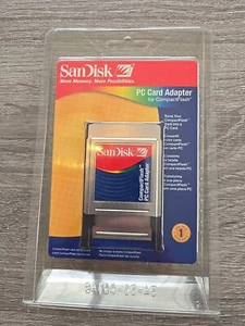 Sandisk CompactFlash PCMCIA PC Card Adapter **NEW** FREE Shipping! - Picture 1 of 3