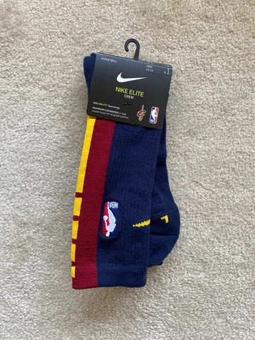Cleveland Cavaliers City Edition NBA Nike Elite Crew Socks Cover