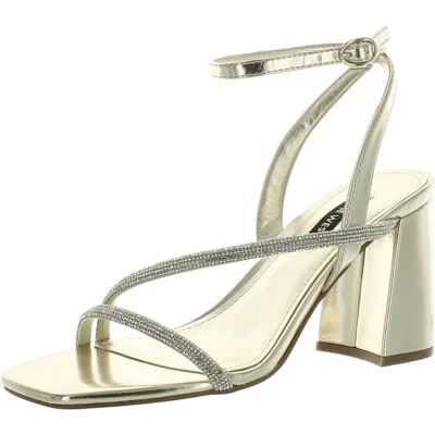 Nuevo Nine West Para Mujer GADEN 3 Hebilla Dorada Tacones Bloque Zapatos Talla 5.5 M Nuevo en Caja Foto 1 de 4