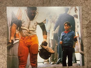 MEAN JOE GREENE Pittsburgh Steelers HOF Glossy 8 x 10 Photo Coke - Picture 1 of 1