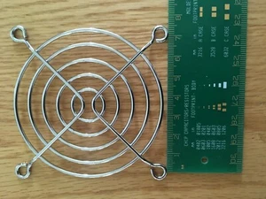80mm Fan Guard, Lot of 6 Pieces, 1.85mm Diameter Wire - Picture 1 of 2