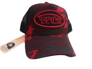 Von Dutch Red & Black Camo Hat (VH5) - Picture 1 of 3
