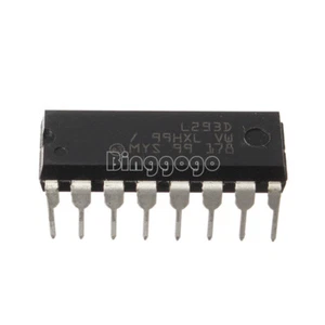 5Stks L293D L293 Push-Pull Four-Channel Motor Driver IC DIP-16 - Bild 1 von 4