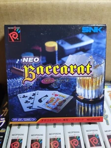 Neo Baccarat (2000, SNK) Brand New Factory Boxed Japan Neo Geo Pocket NGP Import - Picture 1 of 2