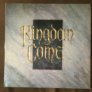 KINGDOM COME Self-Titled - 1988 First Press Polydor Hair Metal LP - PLAYS NM - Picture 1 of 3