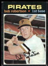 1971 Topps Bob Robertson #255 Mid Grade Pittsburgh Pirates