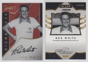 2017 Panini Select Signatures Red Prizm /25 Rex White #S-RW Auto HOF
