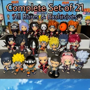 Complete Set of 21 Naruto Shippuden Funko Mystery Minis 1/72 Minato Excluclusive - Picture 1 of 10